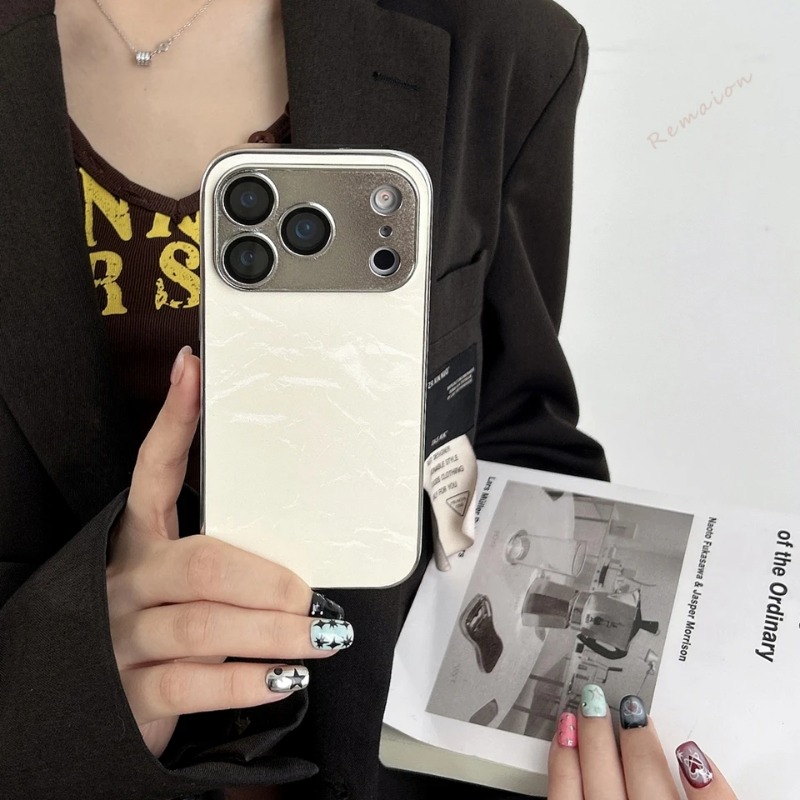 Étui de luxe en cuir plaqué po - Camera Lens Protector avis et prix