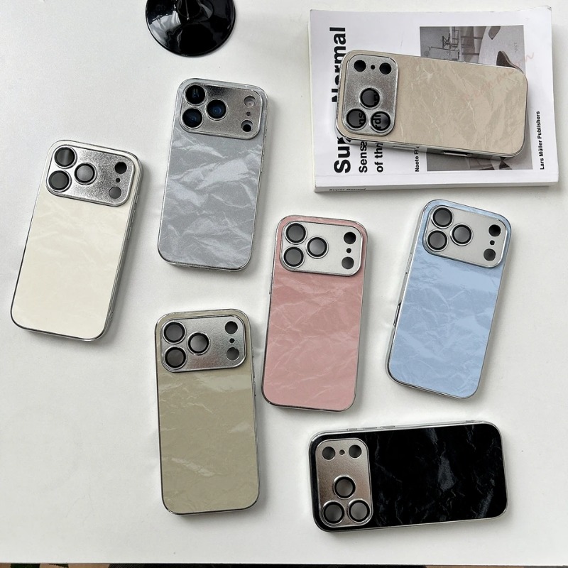 Étui de luxe en cuir plaqué po - Camera Lens Protector avis et prix